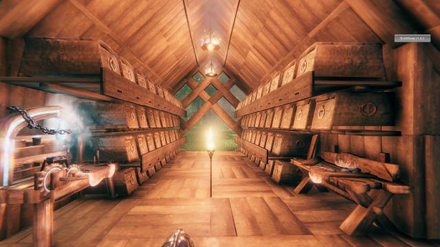 Сховище / Doc's Storage Hall для Valheim