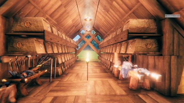 Сховище / Doc's Storage Hall для Valheim