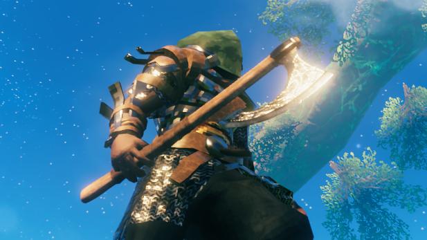 Реплейсер железного топора / Bearded Iron Axe для Valheim
