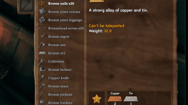 Потрійна бронза / Triple Bronze для Valheim