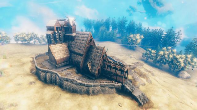 Драконова межа / Dragonsreach Buildshare для Valheim