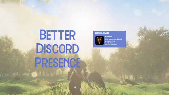 Поліпшена синхронізація с Discord / BetterDiscordPresnce для Valheim