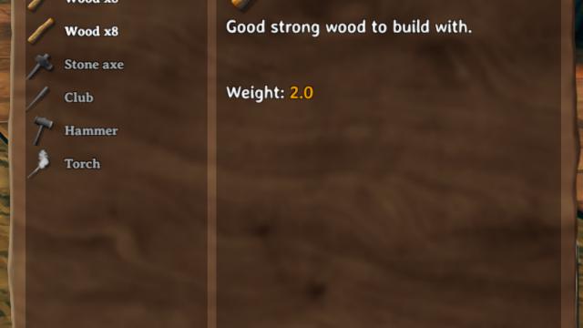Это просто дерево / It's Just Wood для Valheim