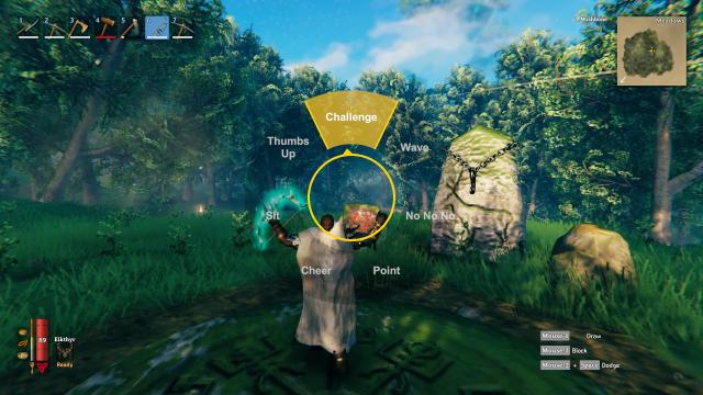Emote Wheel for Valheim