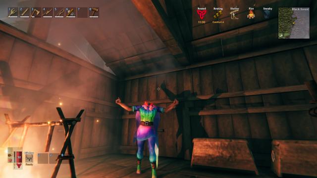 Эмоции по горячим клавишам / Emote Keys для Valheim