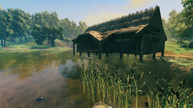 Доки / MD's Dockhouse для Valheim