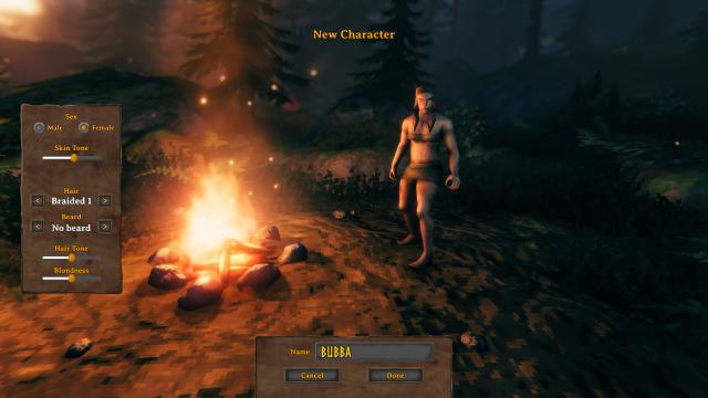 Редактирование персонажа / Character Edit Button для Valheim
