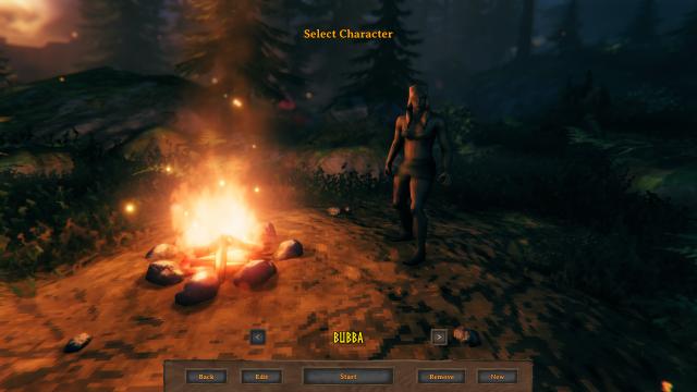 Редактирование персонажа / Character Edit Button для Valheim