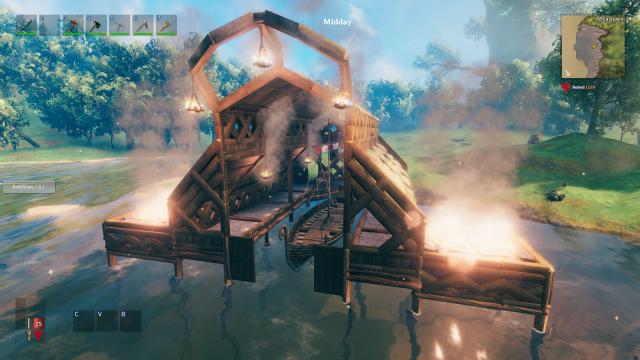 Доки / Frode's Dock для Valheim