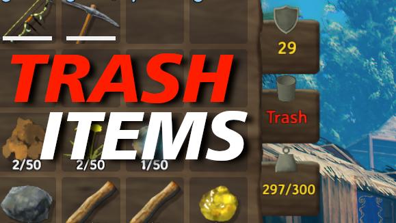 Удаление предметов / Trash Items