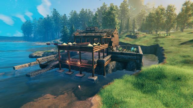 Дім у озера / The Lake House для Valheim