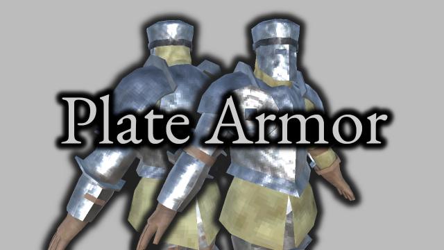 Латний сет / Plate Armor для Valheim