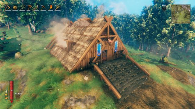 Вікінгський довгий будинок / Floki's Viking Longhouse для Valheim