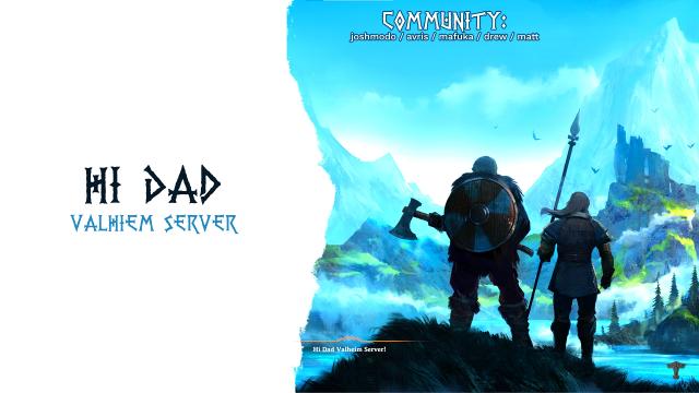 Кастомні завантажувальні екрани для серверів / Custom Server Loading Screen для Valheim