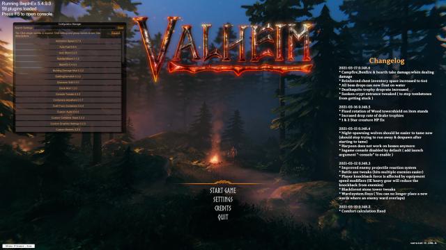 Configuration Manager для Valheim