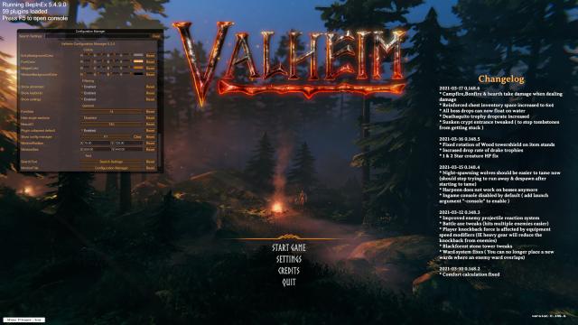 Configuration Manager для Valheim