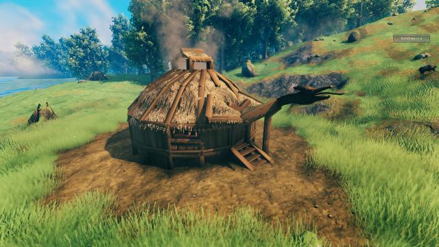 Круглий будинок / MD's Roundhouse для Valheim