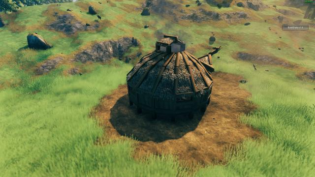 Круглий будинок / MD's Roundhouse для Valheim