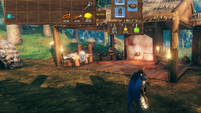 Equipment and Quick Slots for Valheim