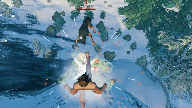 Урон от падений для всех / Fall Damage For Creatures для Valheim