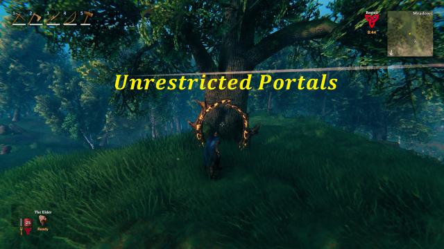 Портали без обмежень / Unrestricted Portals для Valheim