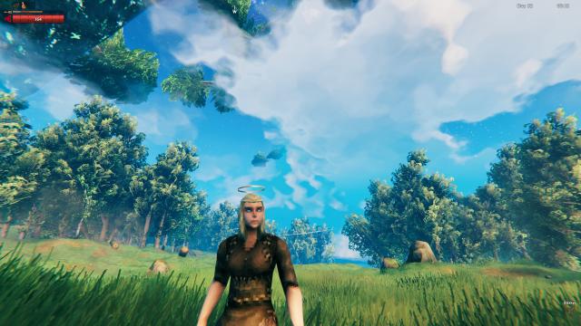 Just a simple Angel Halo for Valheim