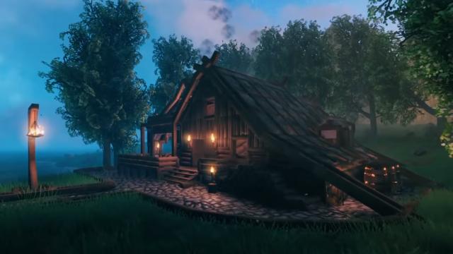 Дом кузнеца / BlackSmith House для Valheim