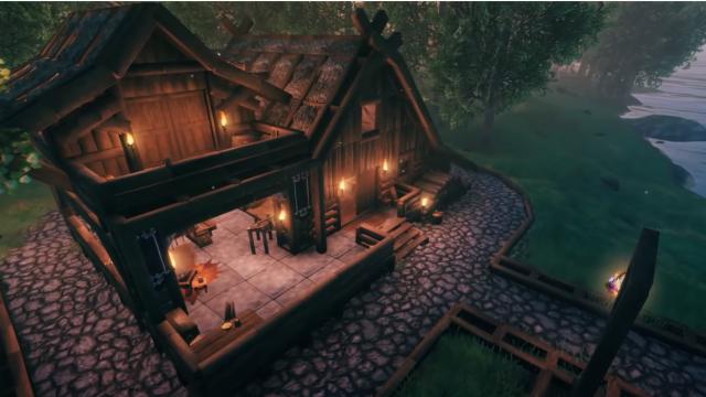 Дом кузнеца / BlackSmith House для Valheim