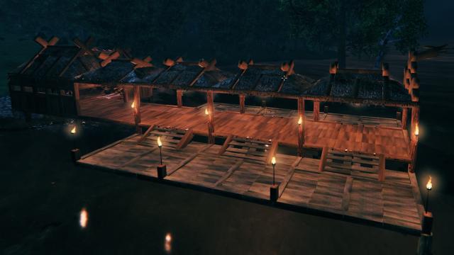 Длинные доки / TJLongDock для Valheim