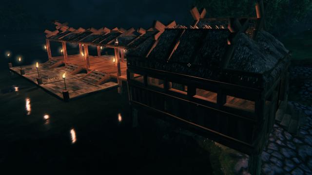 Длинные доки / TJLongDock для Valheim
