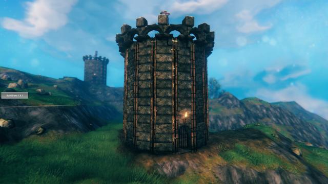 Machicolated Tower для Valheim