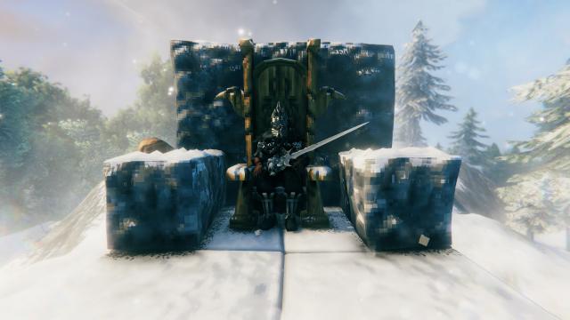 Шлем Короля-лича / Helmet of Domination - The Lich King для Valheim
