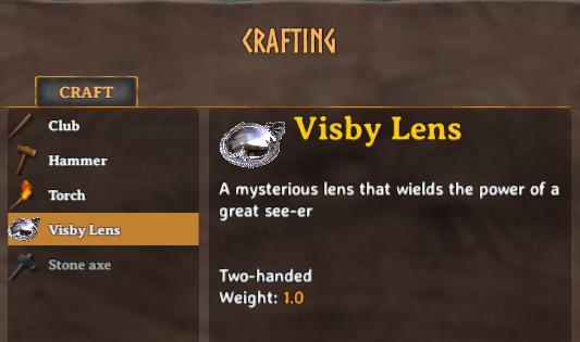 Наближувальна лінза / Visby Lens для Valheim