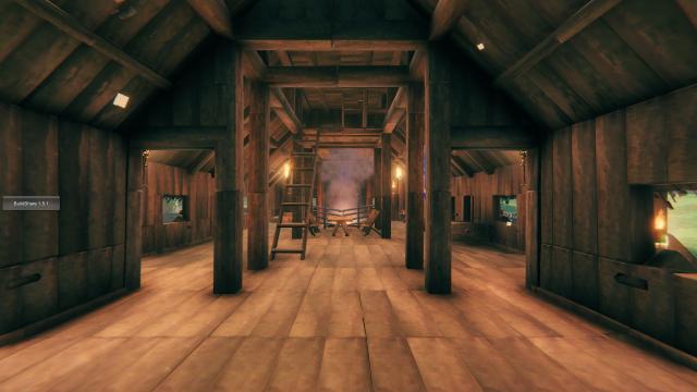 Довгий будинок вікінга / Viking's Longhouse для Valheim