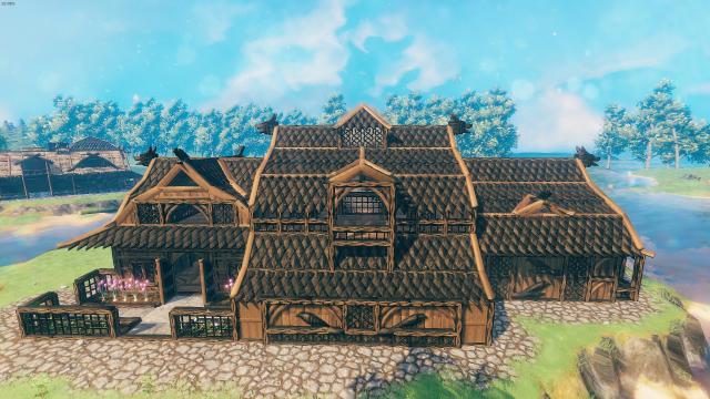 Hel's Longhouse для Valheim