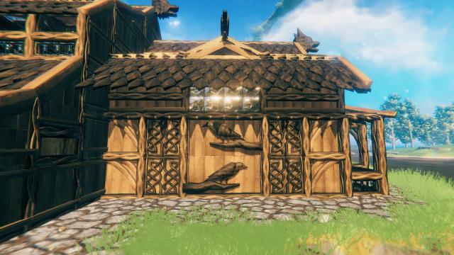 Hel's Longhouse для Valheim