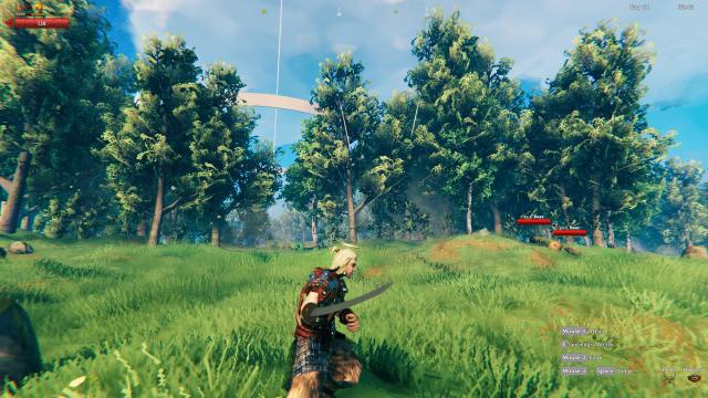 Красная катана / Red Katana для Valheim