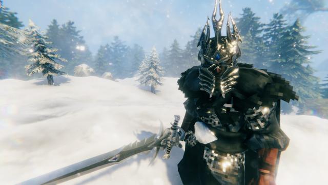 Шолом Короля-ліча / Helmet of Domination - The Lich King для Valheim