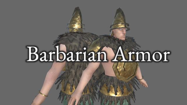 Варварський сет / Barbarian's Armor для Valheim