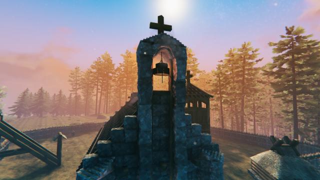Средневековая церковь / Medieval Church для Valheim