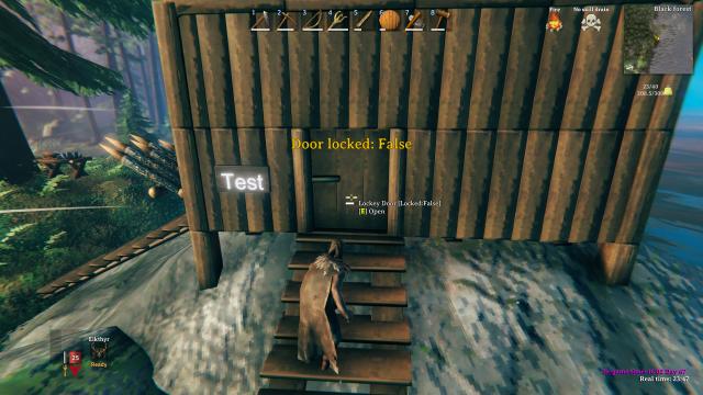 Двері, що замикаються / Lockable Doors для Valheim