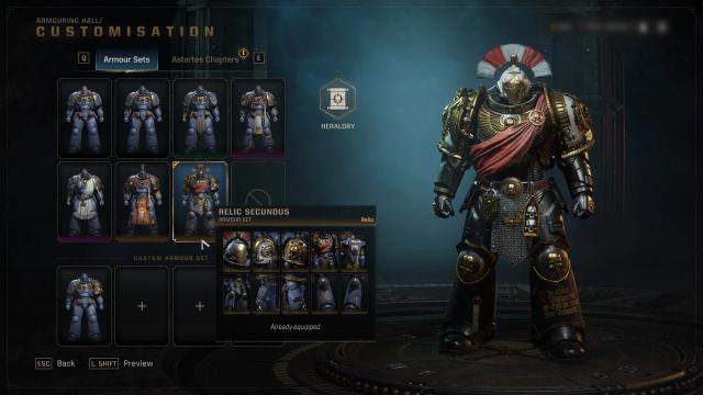 Instant Armor Unlock - Customize Without Limits для Warhammer 40,000: Space Marine 2