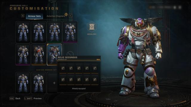 Instant Armor Unlock - Customize Without Limits для Warhammer 40,000: Space Marine 2