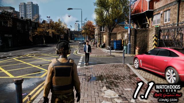 Графічний решейд Watch Dogs Legion Reshade Graphics Mod для Watch Dogs: Legion