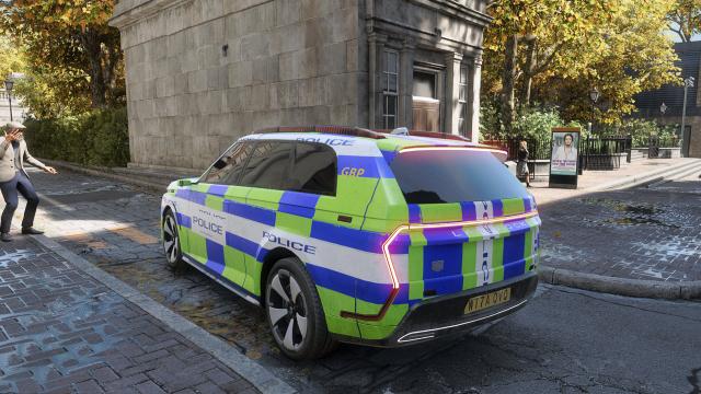 Лондонські поліцейські машини / WIP Real London Police cars для Watch Dogs: Legion