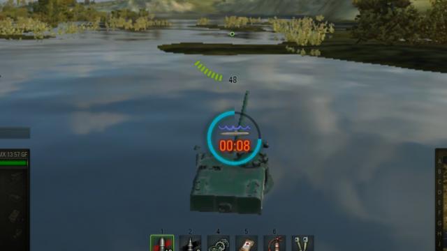 Підводний таймер іконки / UnderWater Timer для World Of Tanks