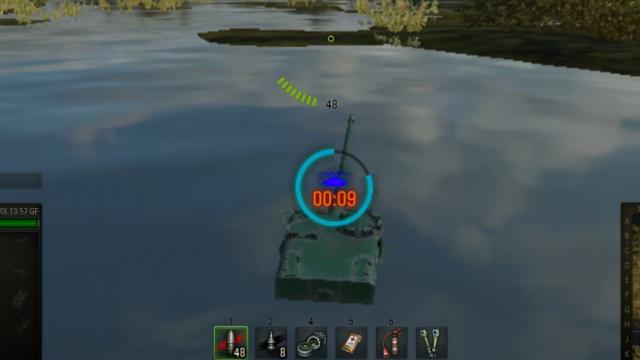 Підводний таймер іконки / UnderWater Timer для World Of Tanks