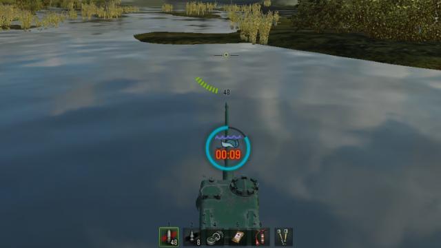 Підводний таймер іконки / UnderWater Timer для World Of Tanks