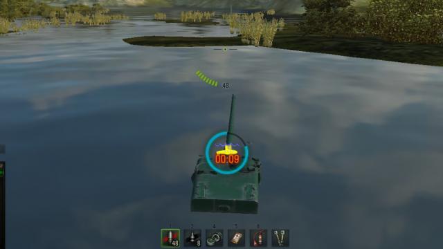 Підводний таймер іконки / UnderWater Timer для World Of Tanks