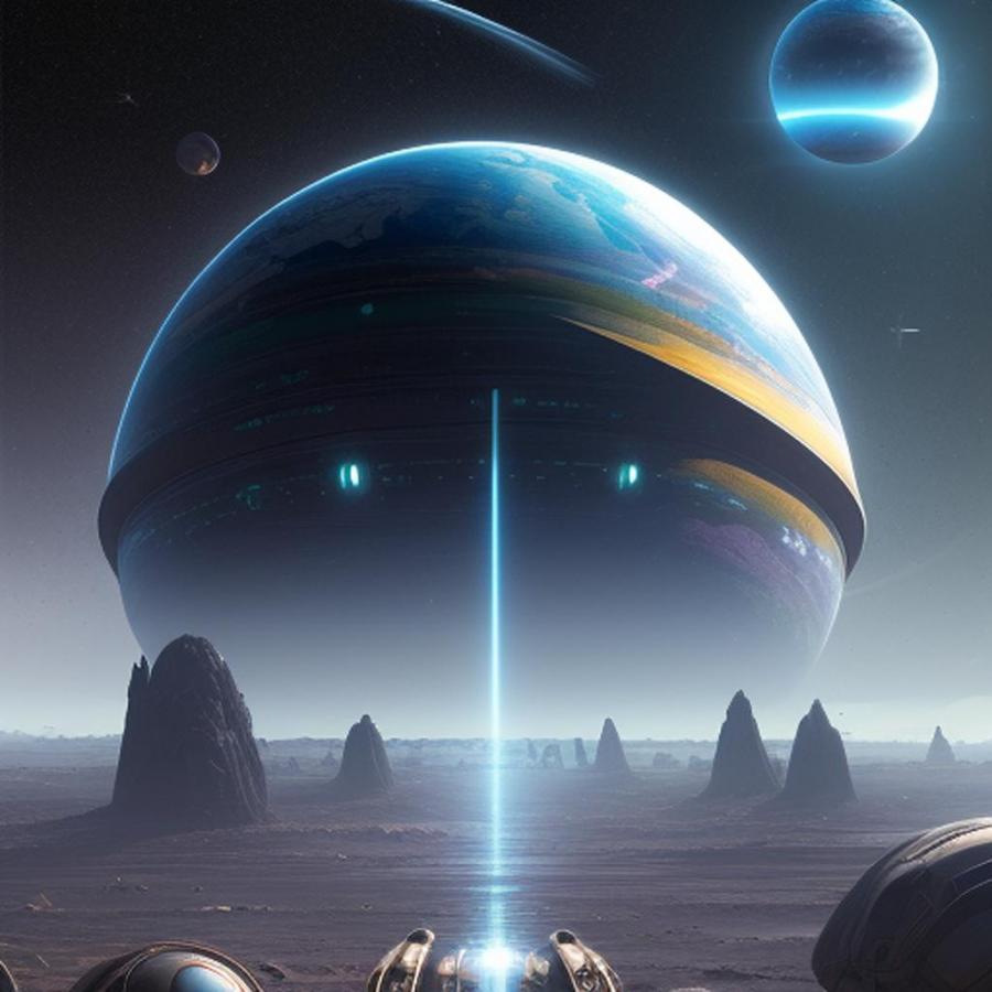 Starfield Earth Planet Starfield Earth Planet